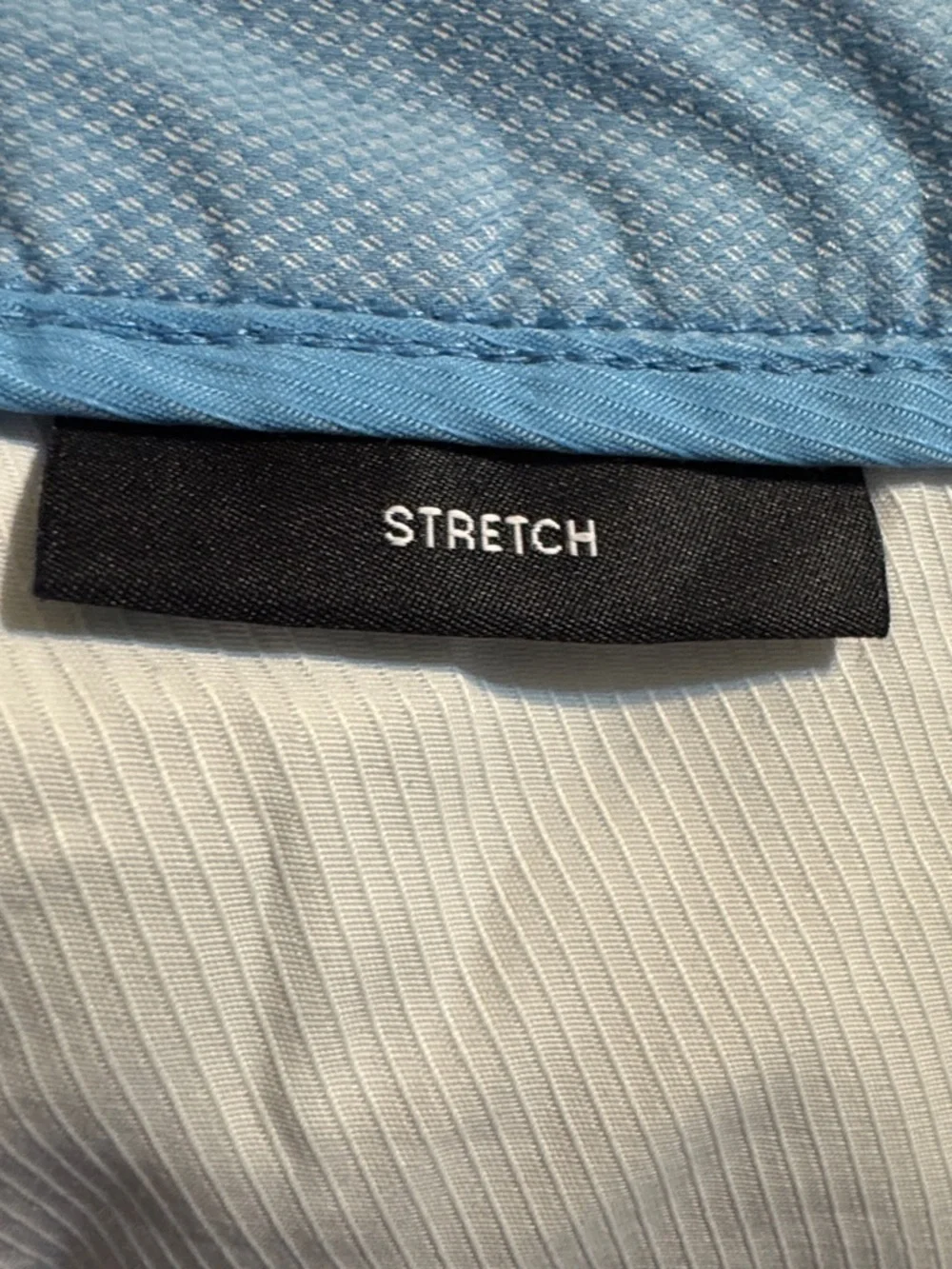 Hugo BOSS Light Blue Flat-Front Men's Shorts 36 R - Picture 5 of 6